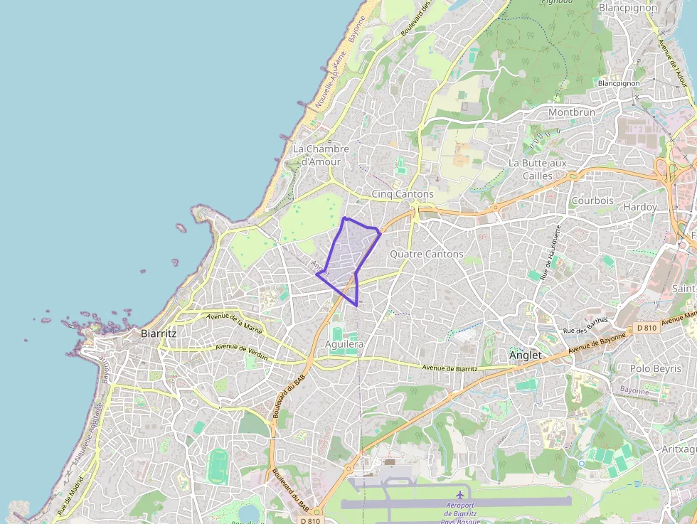 Appartement 93 m² quatre pièces à vendre à Anglet