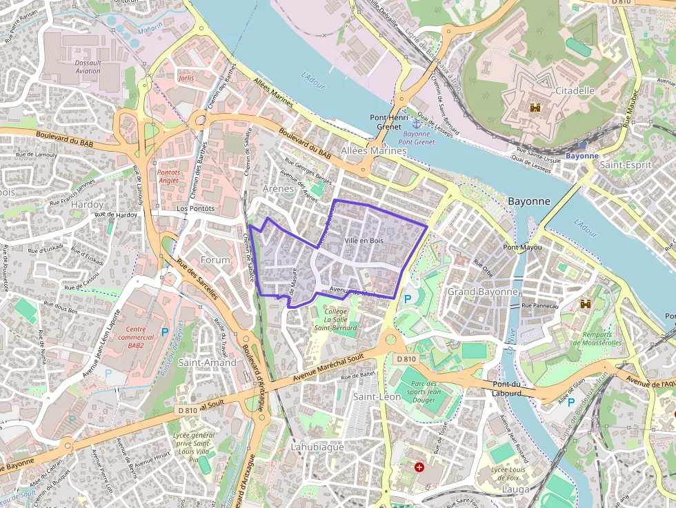 Appartement 78 m² quatre pièces à vendre à Bayonne