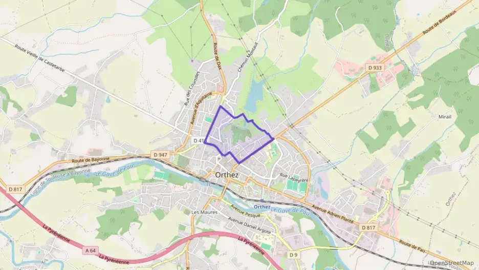 Appartement 97 m² quatre pièces à vendre à Orthez Appartement 97 m² quatre pièces à vendre à Orthez