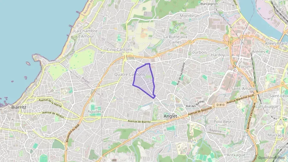 Appartement 76 m² trois pièces à vendre à Anglet