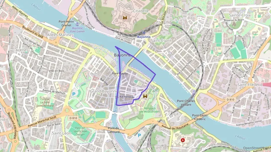 Appartement 101 m² trois pièces à vendre à Bayonne