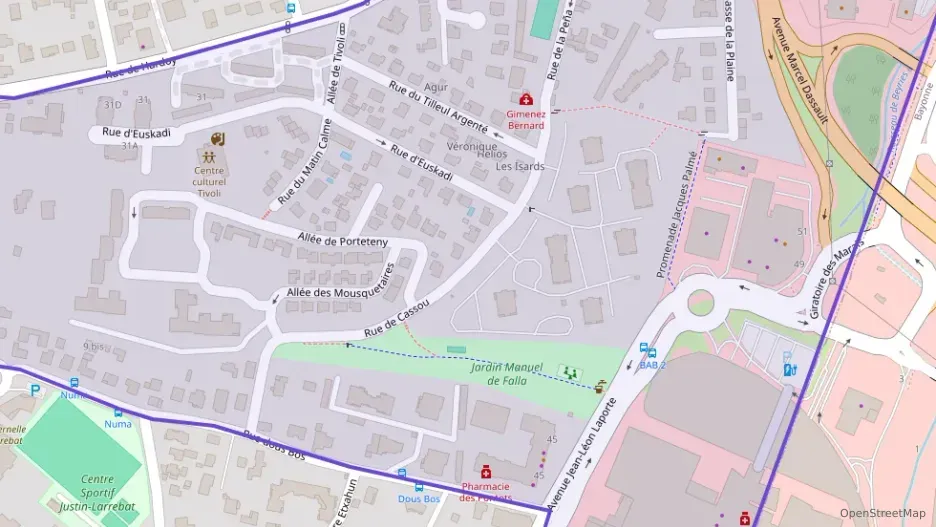 Appartement 46 m² deux pieces à vendre à Anglet