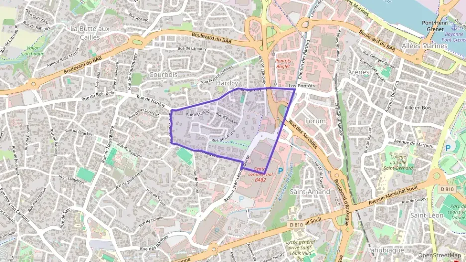 Appartement 46 m² deux pieces à vendre à Anglet