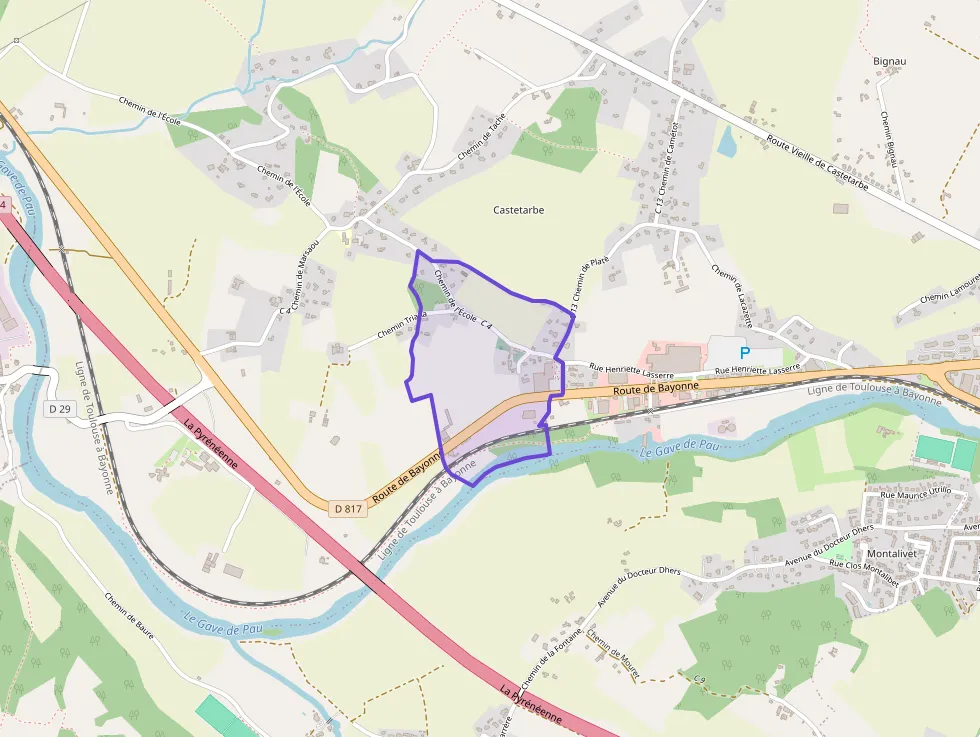 Appartement 96 m² quatre pièces à vendre à Orthez