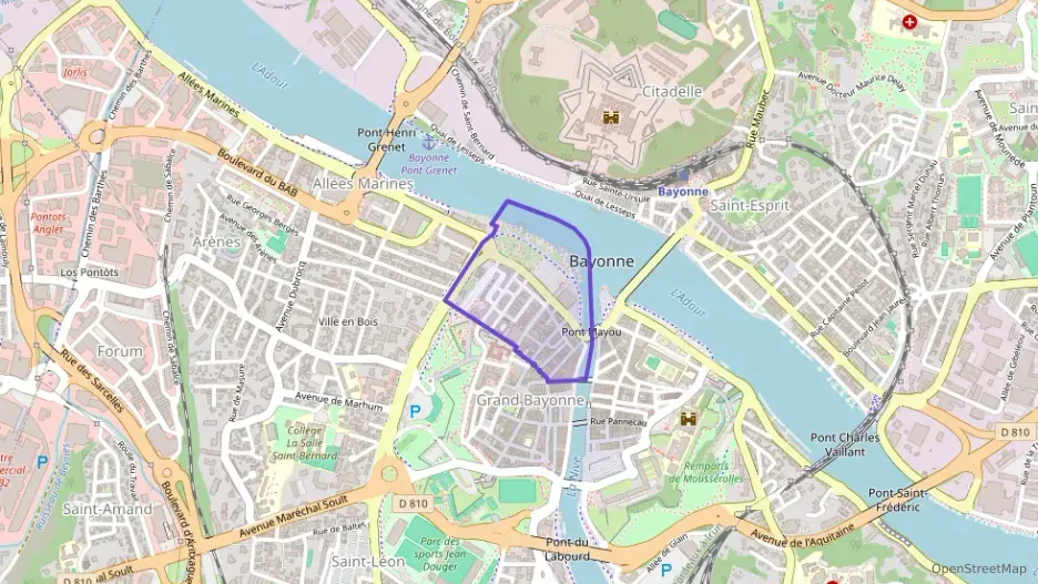Appartement 70 m² trois pièces à vendre à Bayonne