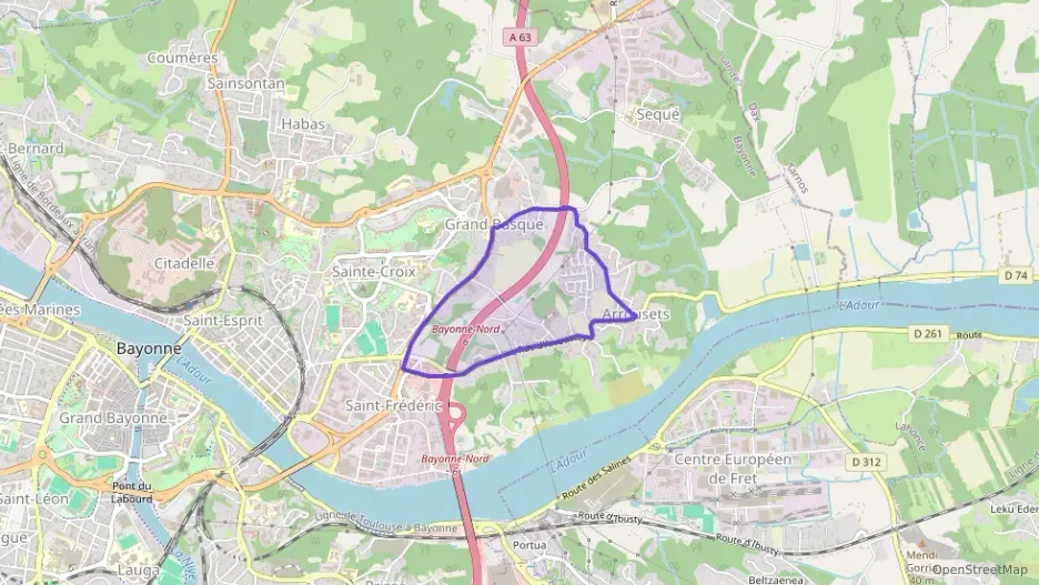 Appartement 72 m² trois pièces à vendre à Bayonne Appartement 72 m² trois pièces à vendre à Bayonne