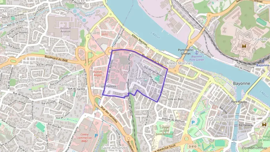 Appartement 52 m² deux pieces à vendre à Bayonne