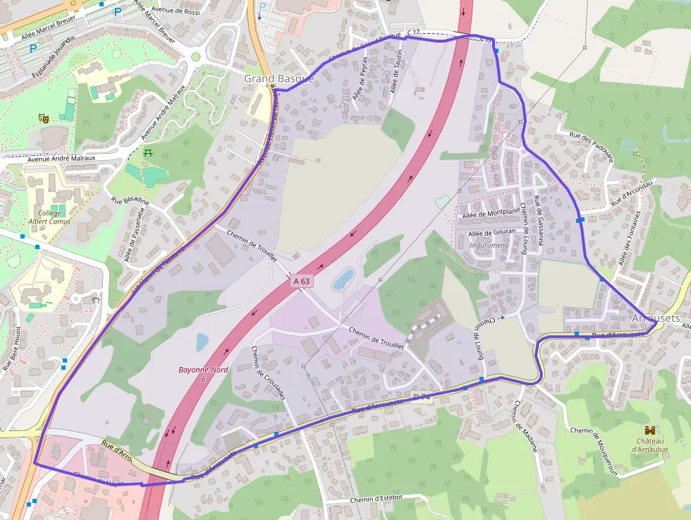 Appartement 62 m² trois pièces à vendre à Bayonne