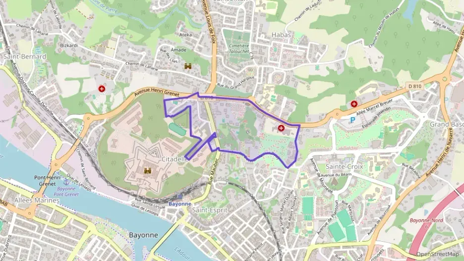 Appartement 62 m² trois pièces à vendre à Bayonne