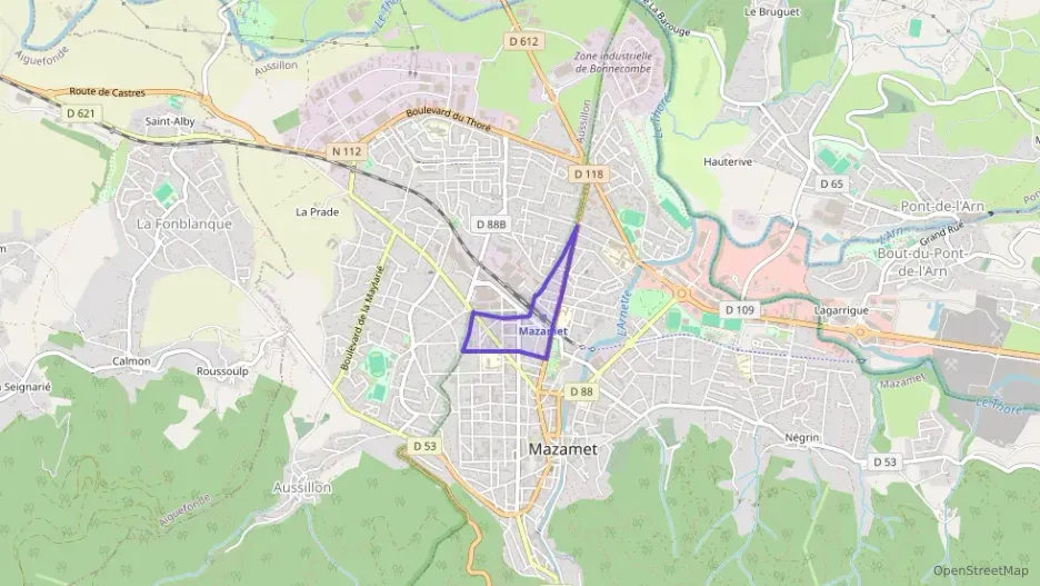 Appartement 90 m² quatre pièces à vendre à Mazamet