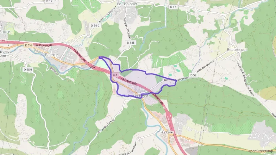 Appartement 60 m² deux pieces à vendre à Meyreuil
