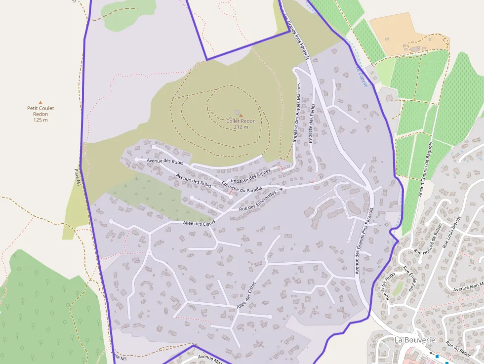 Appartement 47 m² deux pieces à vendre à Roquebrune-sur-Argens
