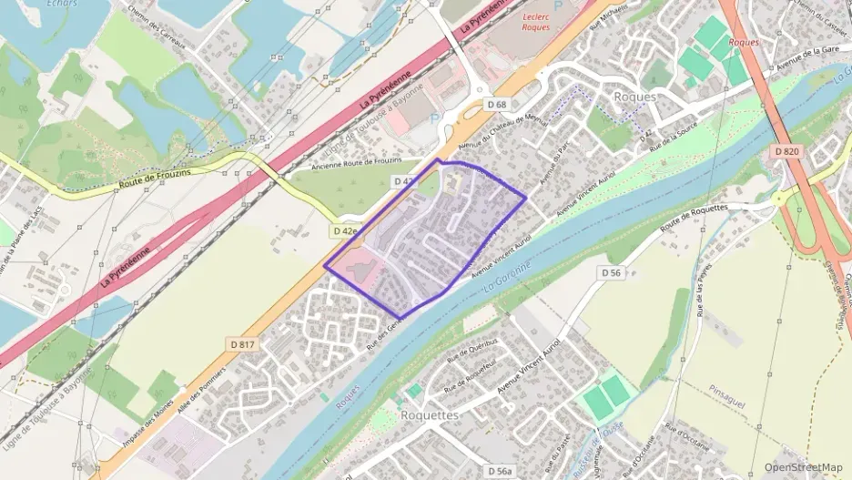 Appartement 66 m² trois pièces à vendre à Roques Appartement 66 m² trois pièces à vendre à Roques