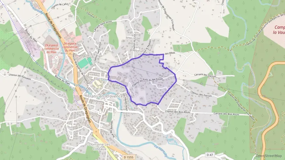 Appartement 78 m² trois pièces à vendre à Trans-en-Provence