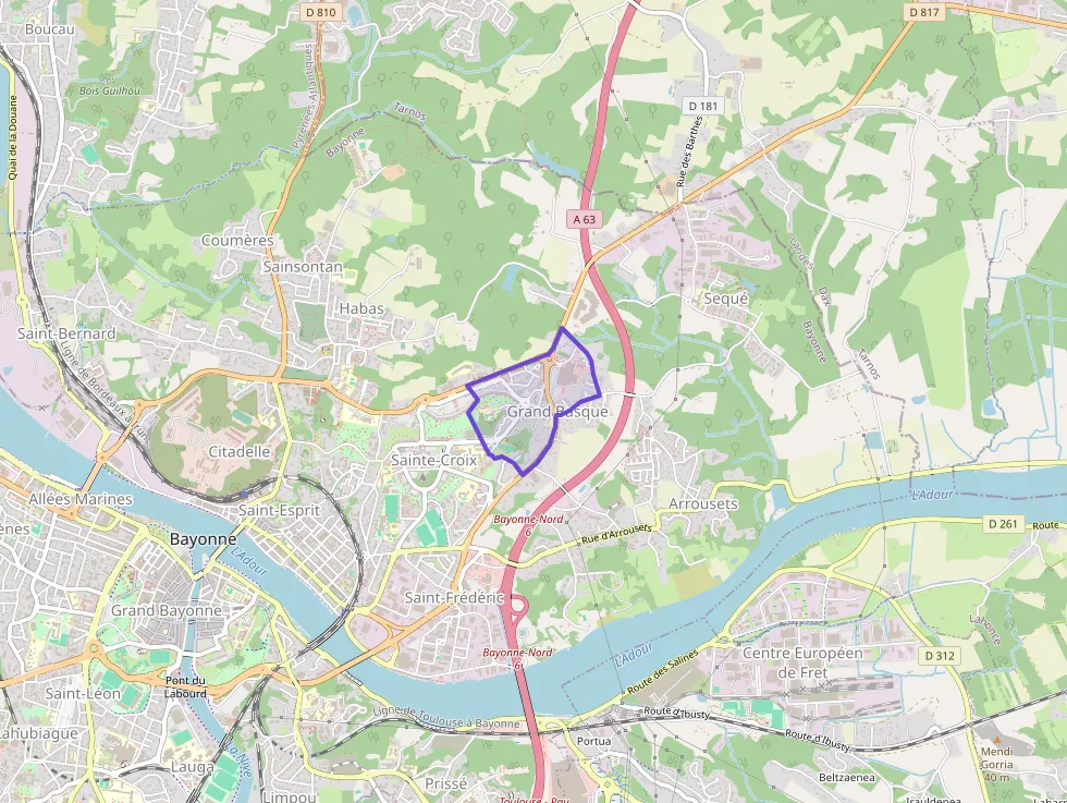 Appartement 70 m² trois pièces à vendre à Bayonne