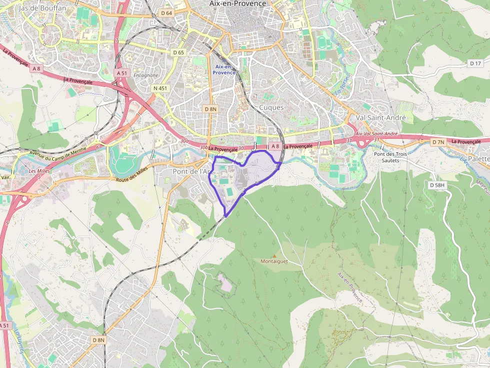 Appartement 98 m² trois pièces à vendre à Aix-en-Provence