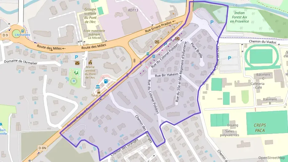 Appartement 51 m² trois pièces à vendre à Aix-en-Provence