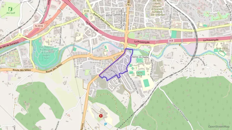 Appartement 51 m² trois pièces à vendre à Aix-en-Provence