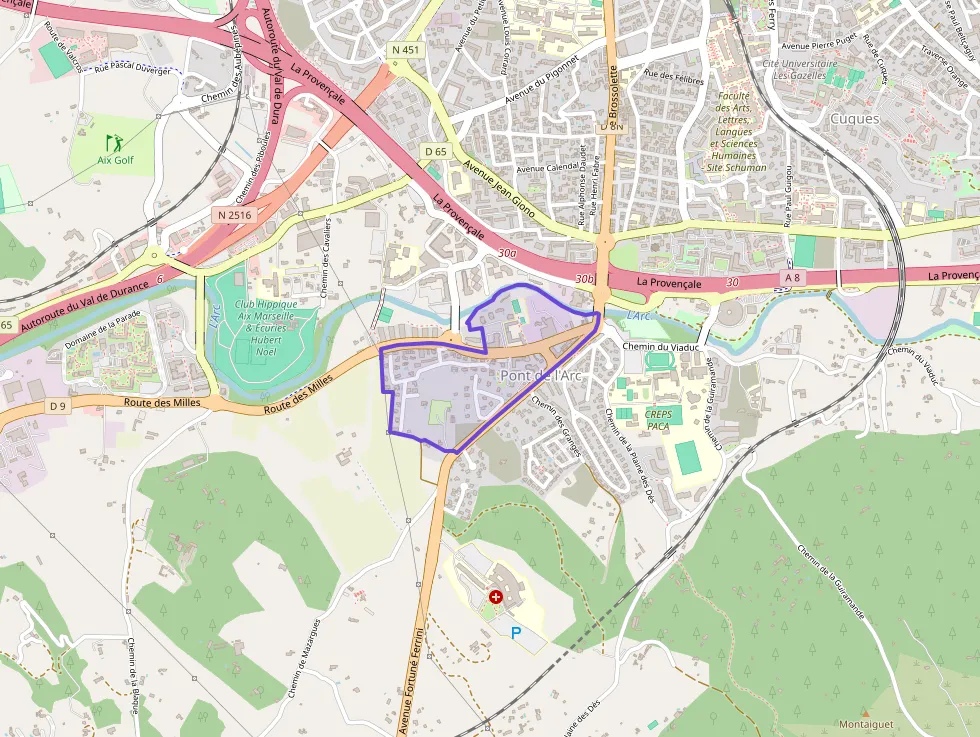 Appartement 36 m² deux pieces à vendre à Aix-en-Provence