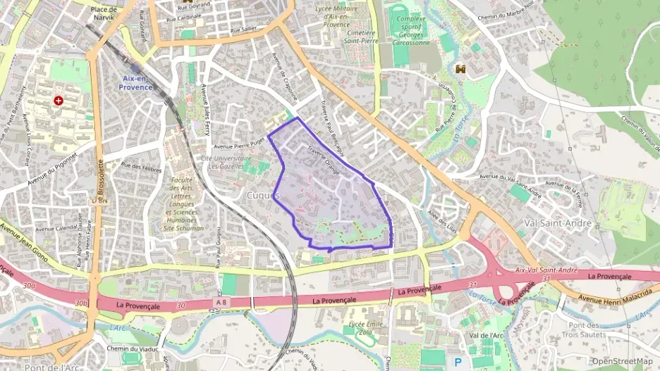 Appartement 77 m² trois pièces à vendre à Aix-en-Provence