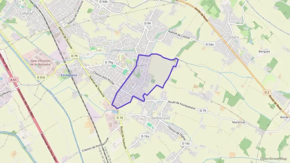 Appartement 68 m² trois pièces à vendre à Escalquens