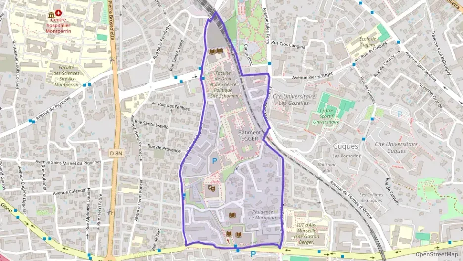 Appartement 66 m² trois pièces à vendre à Aix-en-Provence