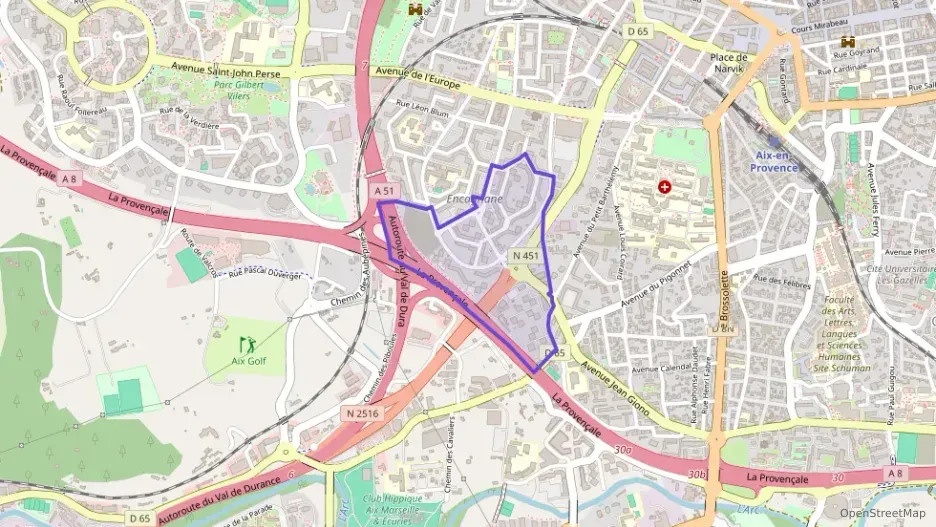 Appartement 83 m² cinq pièces à vendre à Aix-en-Provence