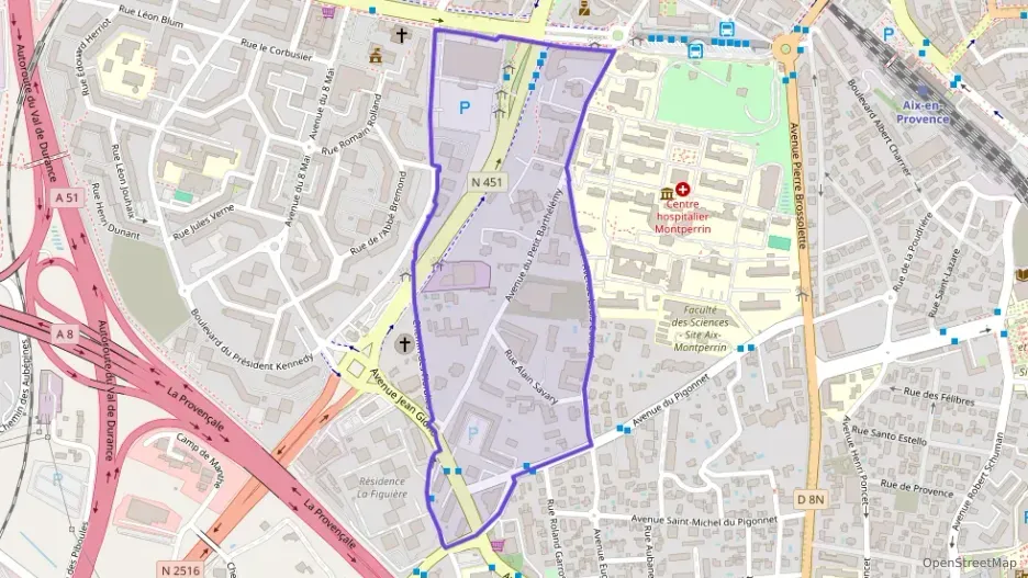 Appartement 45 m² deux pieces à vendre à Aix-en-Provence