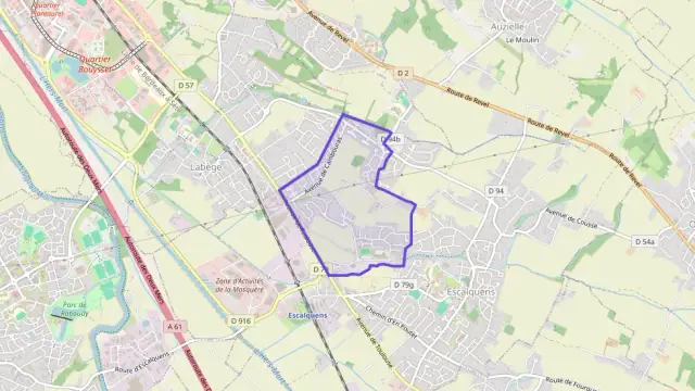 Appartement 64 m² trois pièces à vendre à Escalquens