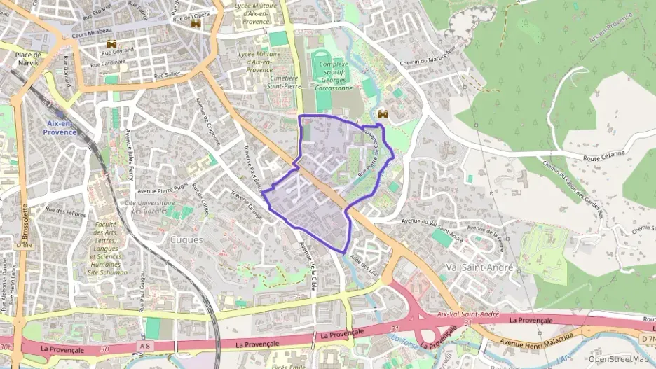 Appartement 94 m² cinq pièces à vendre à Aix-en-Provence