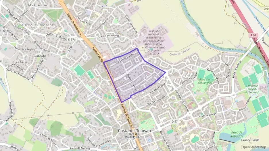 Appartement 43 m² deux pieces à vendre à Castanet-Tolosan