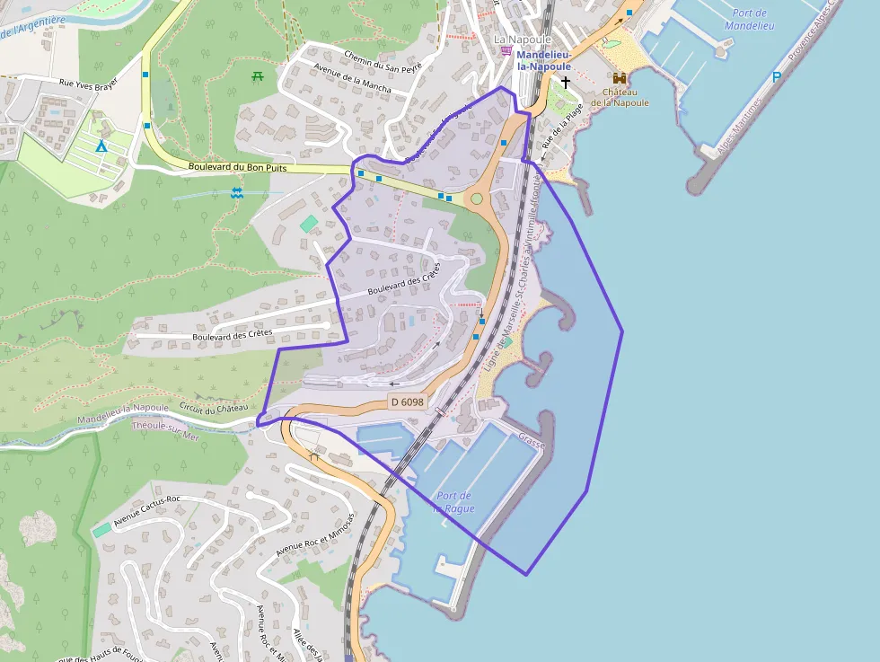 Appartement 66 m² deux pieces à vendre à Mandelieu-la-Napoule