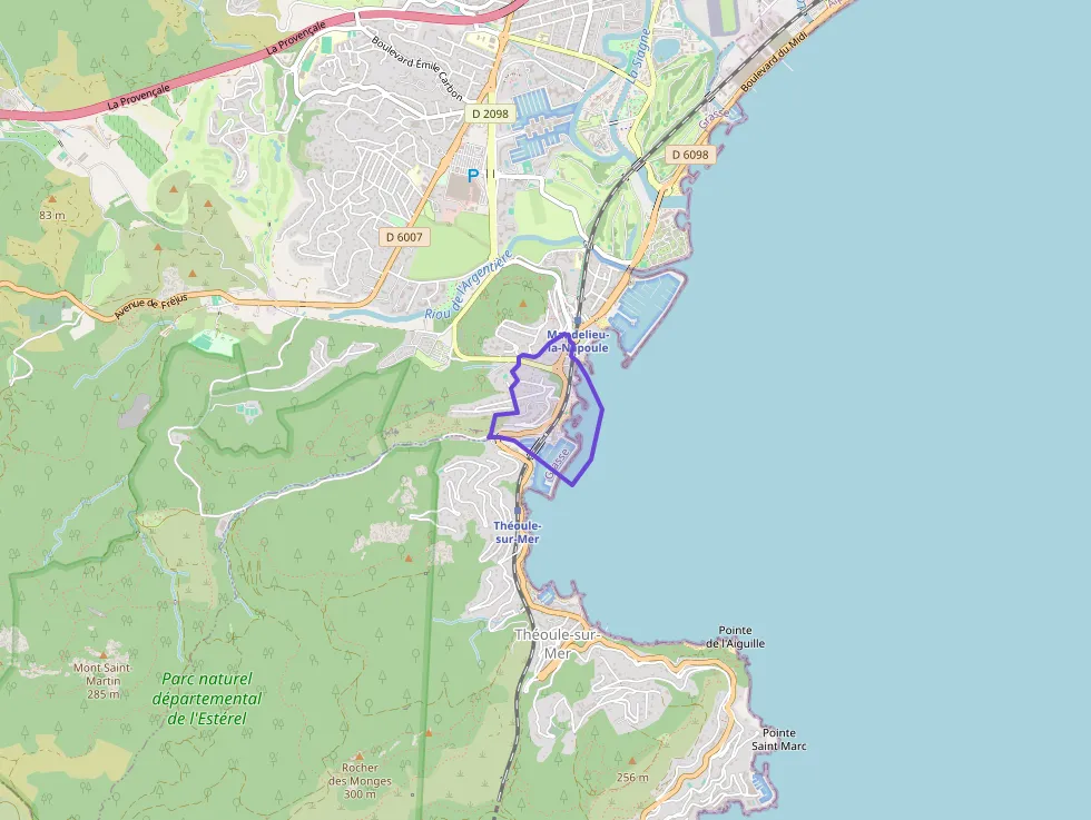 Appartement 66 m² deux pieces à vendre à Mandelieu-la-Napoule