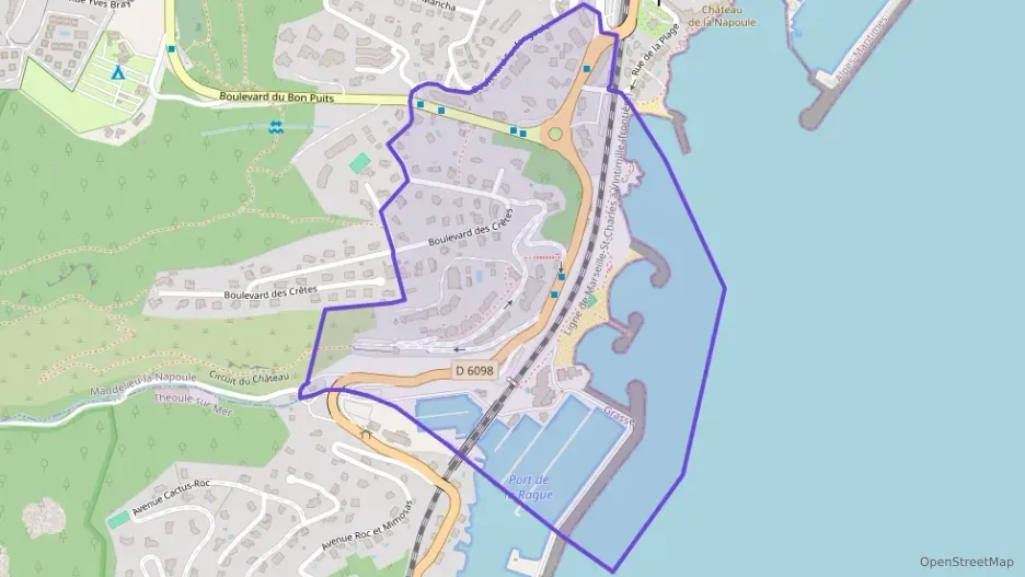 Appartement 58 m² deux pieces à vendre à Mandelieu-la-Napoule