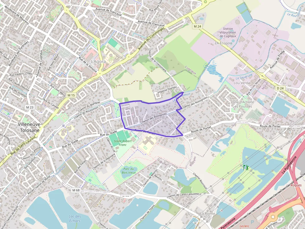 Appartement 44 m² deux pieces à vendre à Villeneuve-Tolosane