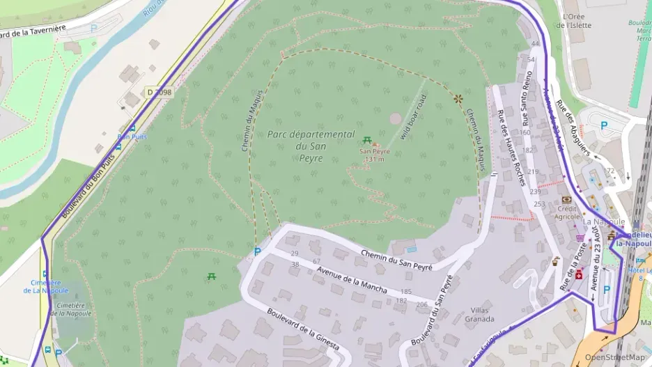 Appartement 46 m² deux pieces à vendre à Mandelieu-la-Napoule