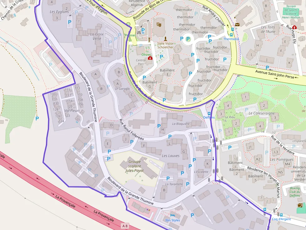 Appartement 84 m² quatre pièces à vendre à Aix-en-Provence