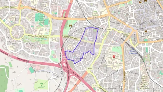 Appartement 64 m² trois pièces à vendre à Aix-en-Provence