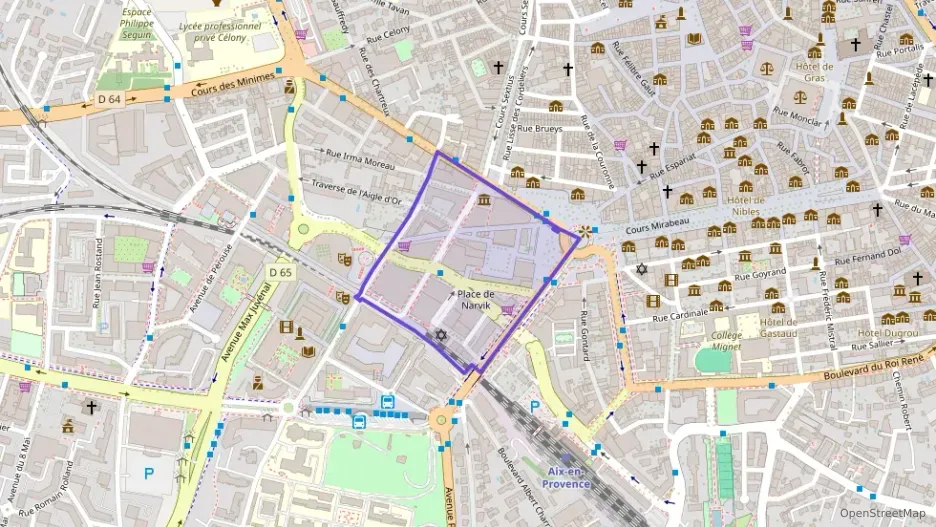 Appartement 87 m² quatre pièces à vendre à Aix-en-Provence