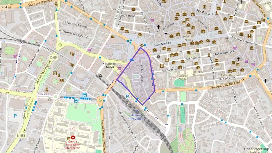 Appartement 110 m² cinq pièces à vendre à Aix-en-Provence