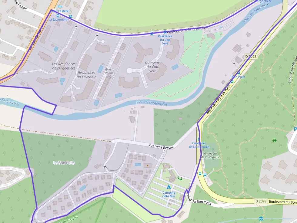 Appartement 40 m² deux pieces à vendre à Mandelieu-la-Napoule