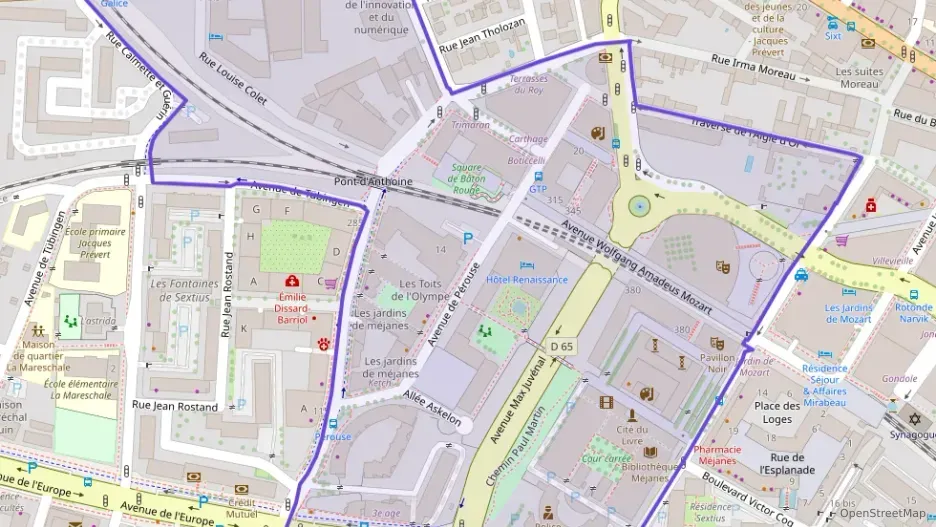 Appartement 48 m² deux pieces à vendre à Aix-en-Provence