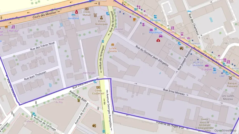 Appartement 48 m² deux pieces à vendre à Aix-en-Provence