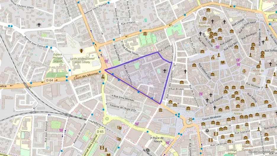 Appartement 76 m² trois pièces à vendre à Aix-en-Provence