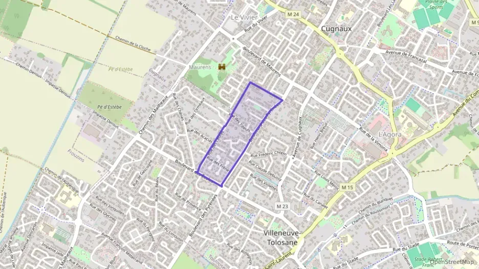 Appartement 89 m² quatre pièces à vendre à Villeneuve-Tolosane