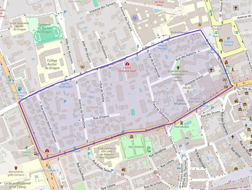 Appartement 46 m² deux pieces à vendre à Aix-en-Provence