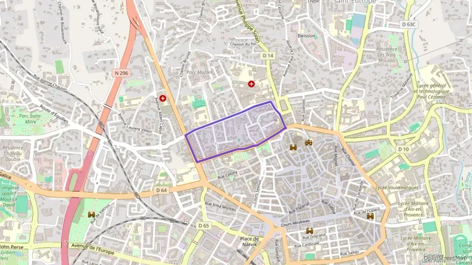 Appartement 56 m² deux pieces à vendre à Aix-en-Provence