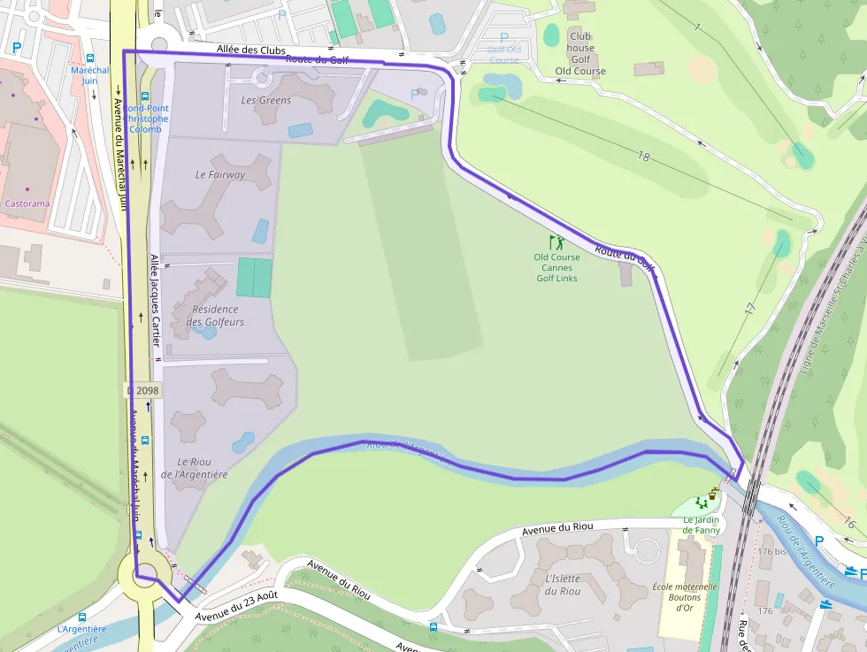 Appartement 27 m² une piece à vendre à Mandelieu-la-Napoule