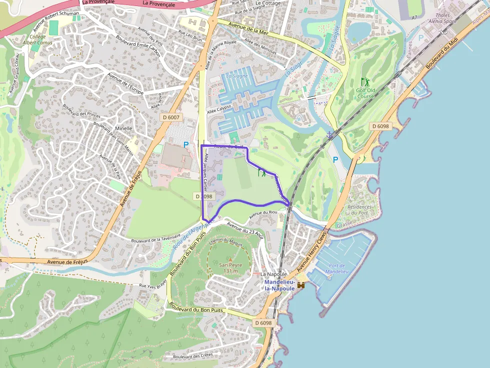 Appartement 27 m² une piece à vendre à Mandelieu-la-Napoule