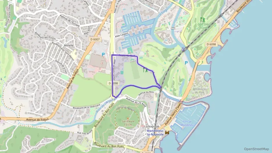 Appartement 27 m² une piece à vendre à Mandelieu-la-Napoule